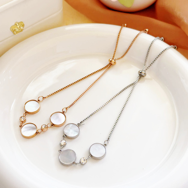 Pulsera de dibujo de Fritillaria para mujer, estilo japonés y coreano, estudiante de personalidad simple, regalo de novia Mori