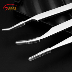 Factory-direct supply: Grafting eyelash tools—high-precision tweezers specially designed for professional lash stylists; gold-plated eyelash extension tweezers; blooming tweezers.