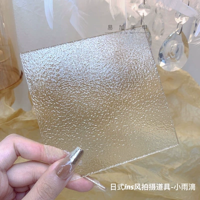 Dırnaq bəzəkləri ins style palette Crystal - japanese-ins-style-shooting-props-small-raindrops