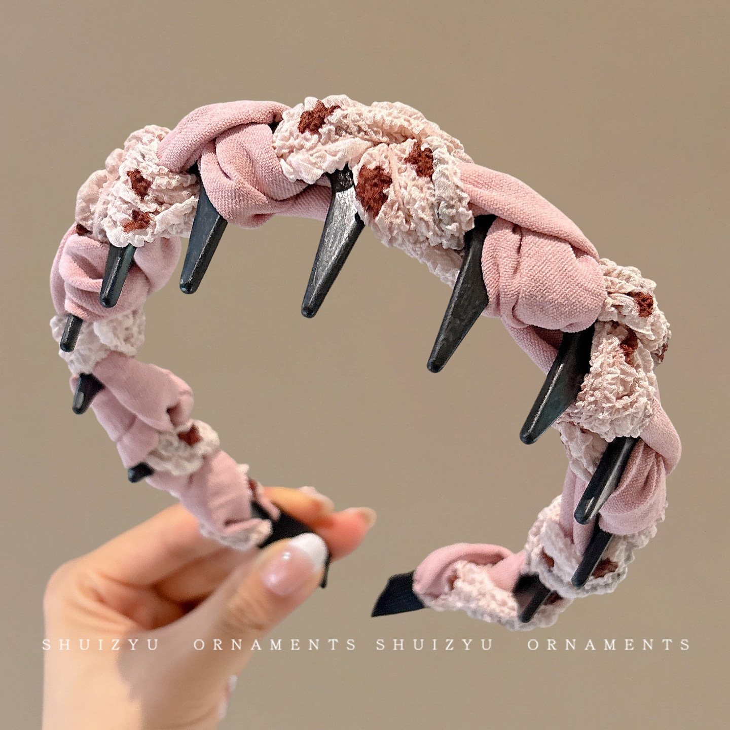 Diadema alta para mujer, nueva colección 2026, accesorio para el cabello estilo Chanel francés, elegante banda ancha para el cabello.