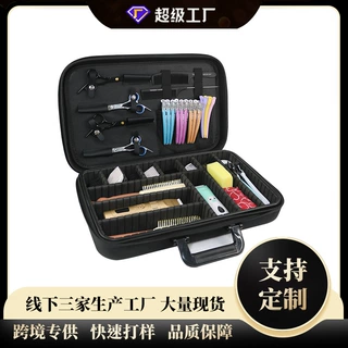 工厂定制新款美发工具包多功能剪刀收纳包大容量电推剪手提收纳包