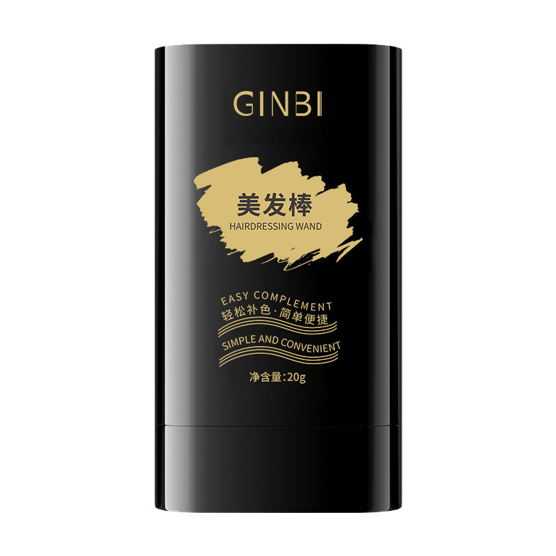 Yinmei barra de cabello con un peinado de cabello blanco natural brillante cubierto con un peinado portátil es negro colorante fabricante image 6