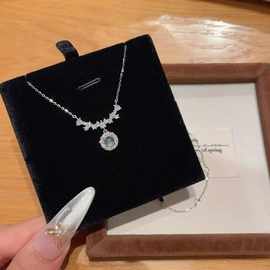 新中式925银项链女轻奢气质高级感配饰纯欲名媛风饰品锁骨链
