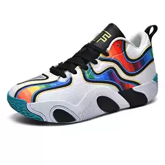 Basketball Shoes for Teen Boys Girls, New Arrival Combat Sneakers with Rubber Sole, Training Shoes for Middle & Elementary School Students