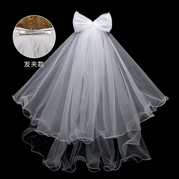 Big butterfly pearl roll hair clip