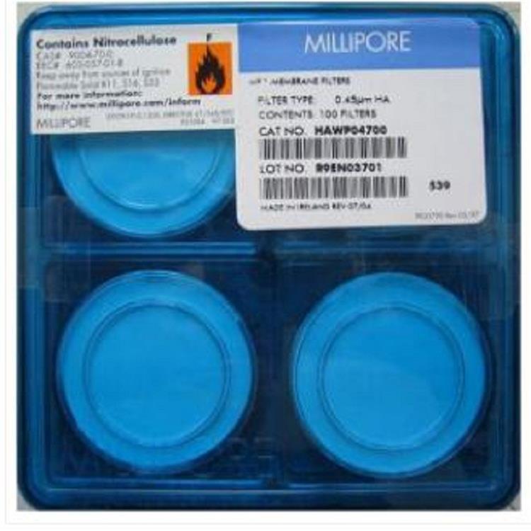 表面滤膜 型号:Millipore HAWP04700 库号：M182045