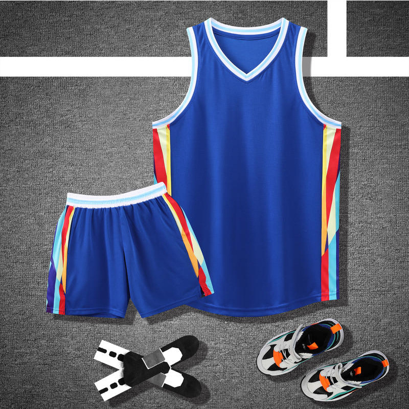 DIY adult children's basketball jersey factory wholesale basketball uniform suit male and female students competition team uniform dragon boat uniform