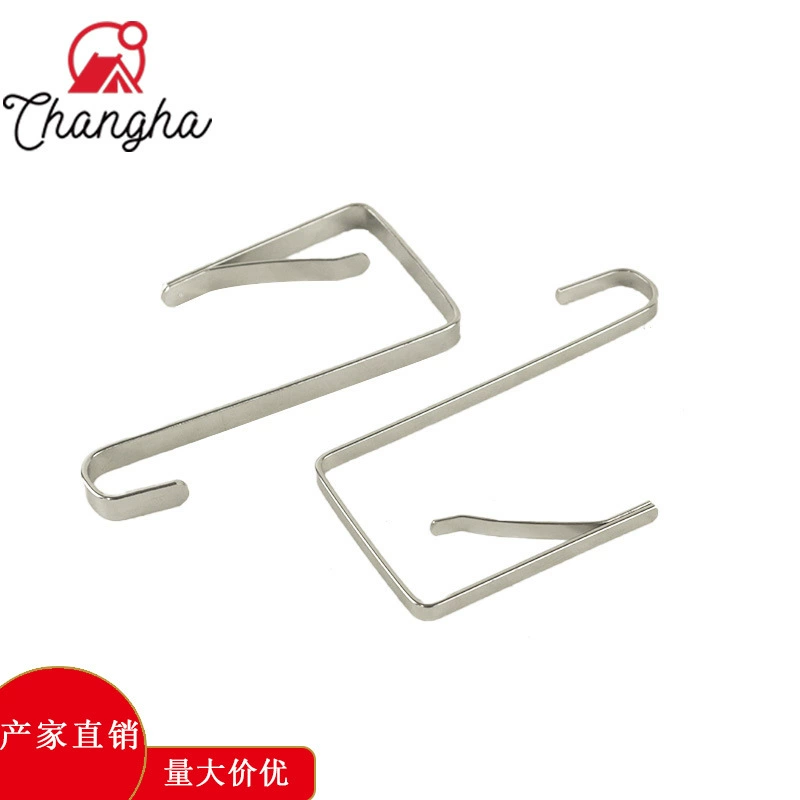 Оптовая дверь с аксессуарами для сумки для хранения шрапнели плоский крючок металлический крючок толщиной 3,5-4,5 см S крючок