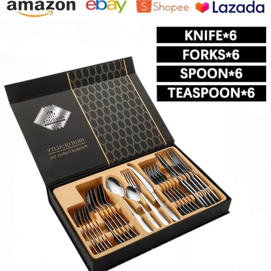 B형 24개 세트, 스타 다이아몬드 실버(플립 선물 상자)