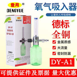 德标供氧系统氧气吸入器医院墙式氧气湿化瓶加湿瓶墙壁式吸入器