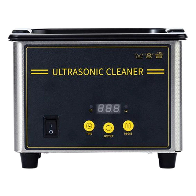 Маленькая ультразвуковая чистка бытовые моющие очки часы протезы ювелирные изделия маленькая материнская плата лабораторная Чистка 0,8Л