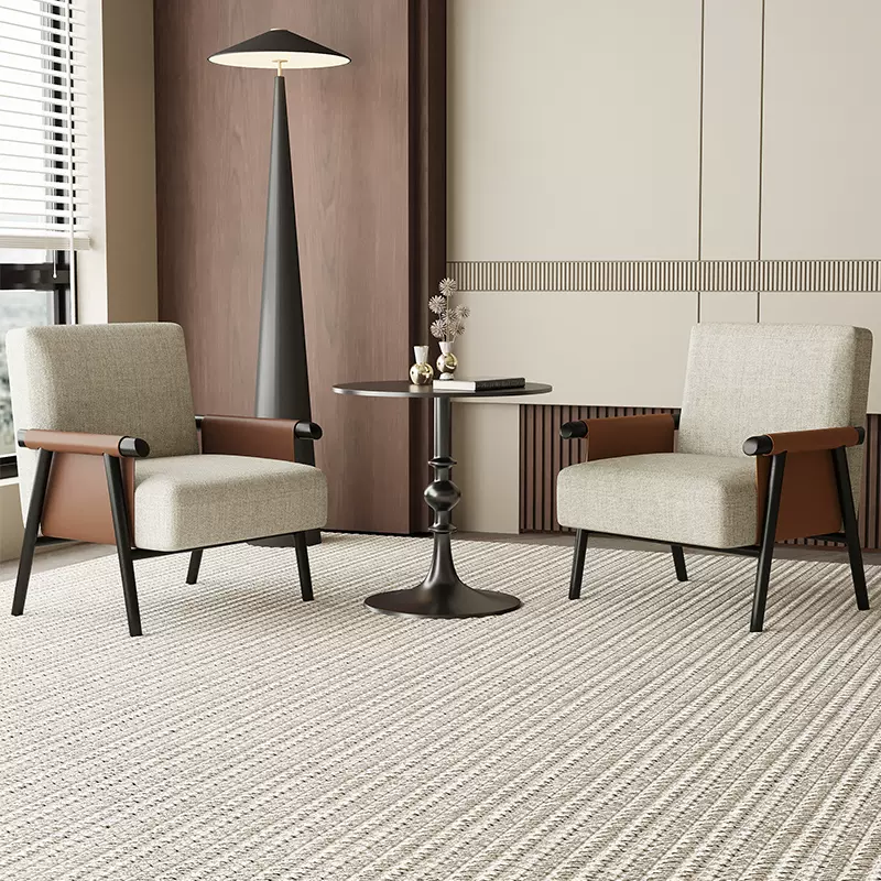 中古风客厅会客待桌椅组合酒店民宿阳台洽谈人扶手休闲沙发椅