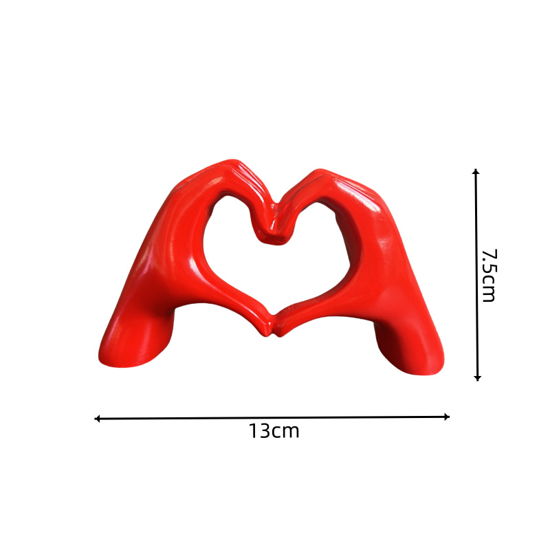 Simple Style Gesture Plastic Resin Ornaments Artificial Decorations display picture 8