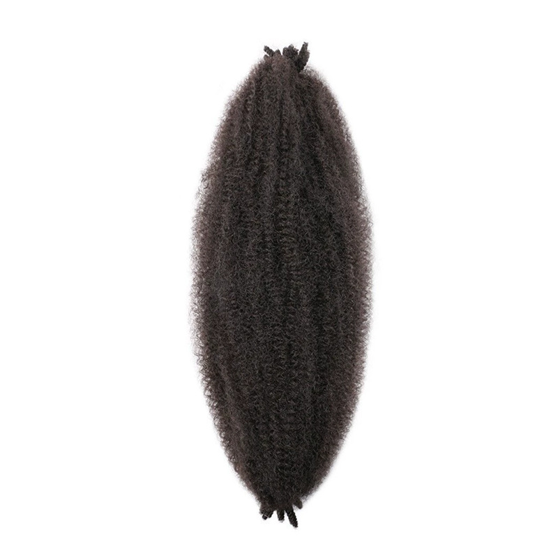 Transfronterizos rizos orugas africanas primavera Afro kinky twist pelucas al por mayor