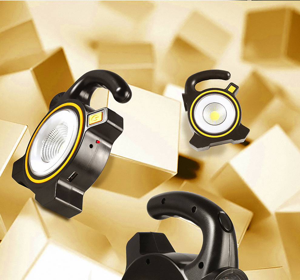 Solar COB camping lamp, charging outdoor usb portable lamp, flashlight, mobile phone charging, work light wholesale pic 37