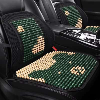 Seat cushion, seat cover | Wooden Bead Ventilated Seat Cushion, Summer