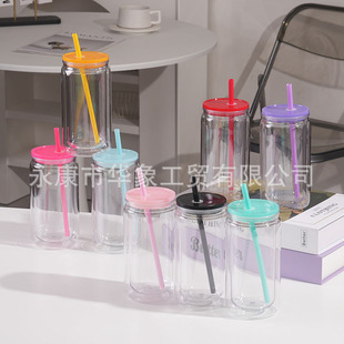 ��ɫPC���ϱ�16oz�����p��÷ɭ�� �h��������ɫ÷ɭƿ���ϱ�