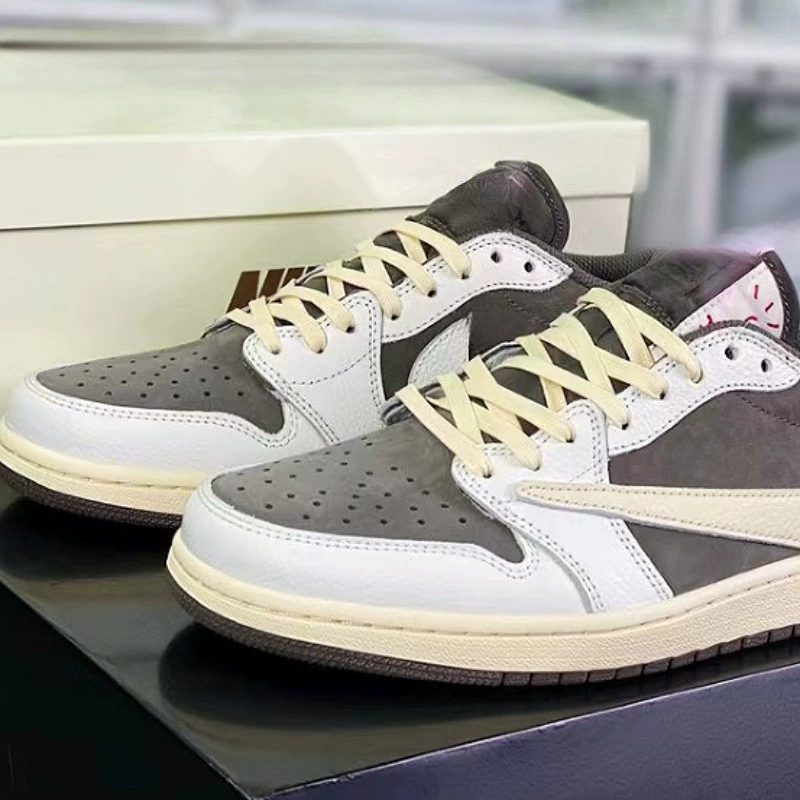 Кроссовки Putian AJ1 Barb Dunk Lightning Barb AJ1 универсальные кроссовки бело-синие/черные кеды для повседневной носки, спортивная обувь