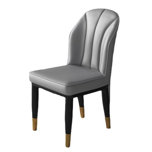 Nordic light luxury dining chair, home use minimalist modern restaurant backrest makeup bench, leisure table chairs hotel negotiation chairs