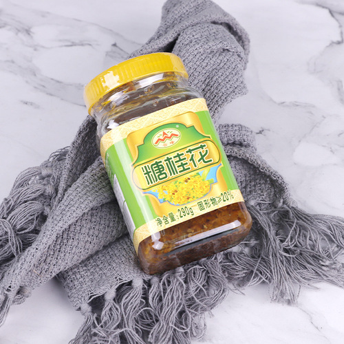 Yunfeng Osmanthus Honey Sauce 290g Household Osmanthus Honey Jam for Baking, Honey Fruit Jam, Tang Yuan, Drinking, Pastries, Rice Wine