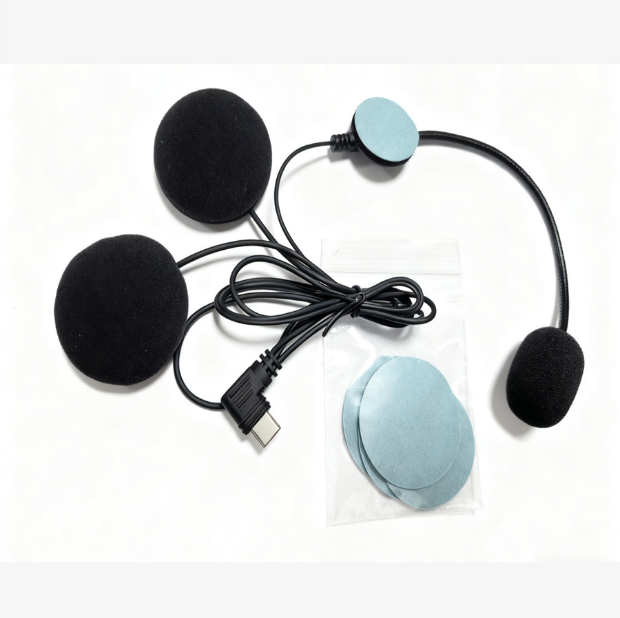 Ejeas Original V6Pro+V4Plus Motorcycle Helmet Bluetooth Headset Helmet Intercom Headset Clip Set