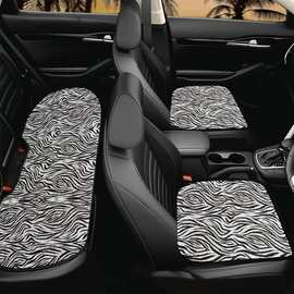 动物纹理西瓜图片设计创意印花汽车坐垫冬季三件套可水洗亚马逊