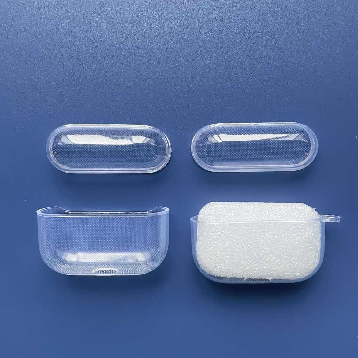 适用苹果airpods3蓝牙保护壳透明airpods三代素材现货pro2耳机套 适用苹果airpods3蓝牙保护壳透明airpods三代素材现货pro2耳机套