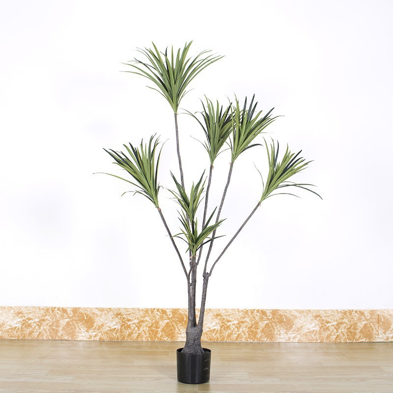 Simulación Árbol de sangre de dragón Simulación de madera de mil años Plantas verdes Plantas en macetas Decoración de interiores Simulación Árbol de hierro de sangre de dragón Simulación Árbol artificial Plantas verdes falsas