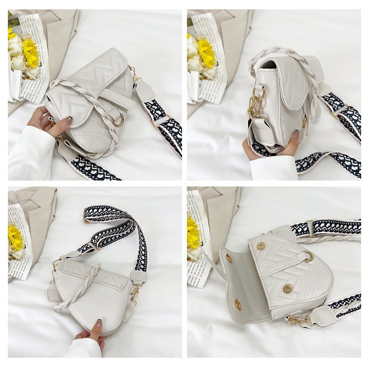 Bolso de mujer transfronterizo 2025, nuevo y de moda, bordado, bolso de montar, estilo de internet, gran capacidad, bolso de cadena versátil, bolso de hombro