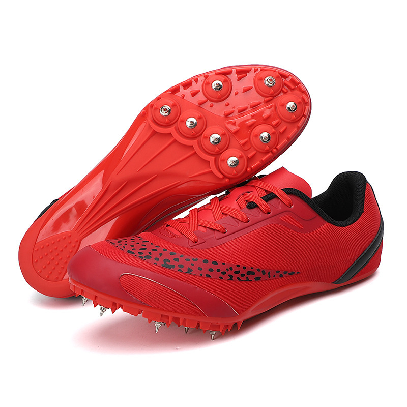 Carbon plate spiked shoes track and field sprinting shoes men and women full palm grip eight nails students in the examination training spiked shoes wholesale Carbon plate spiked shoes track and field sprinting shoes men and women full palm grip eight nails students in the examination training spiked shoes wholesale