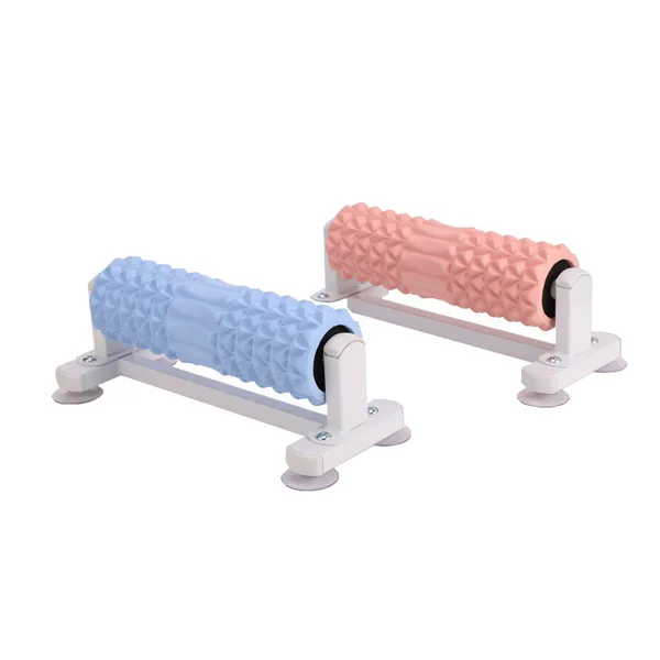 Customizable 37cm Muscle Relaxation Foam Roller Massage Mace Fascial Yoga Column Roller with Suction Cup