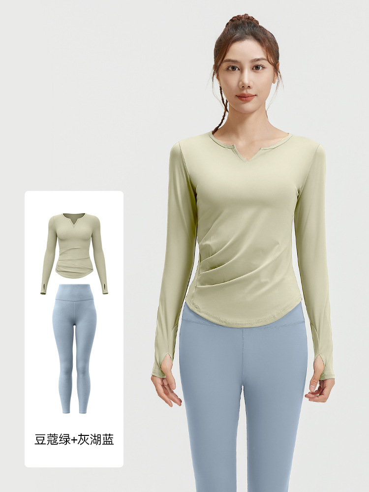 Juyitang nuevo traje básico con cuello en v