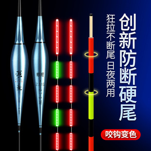 Color Gold Hard Tail Luminous Bleaching Processing Custom Bite Color Changing High Sensitive Electronic Bleaching Crucian Bleaching Bold Eye-catching Floating
