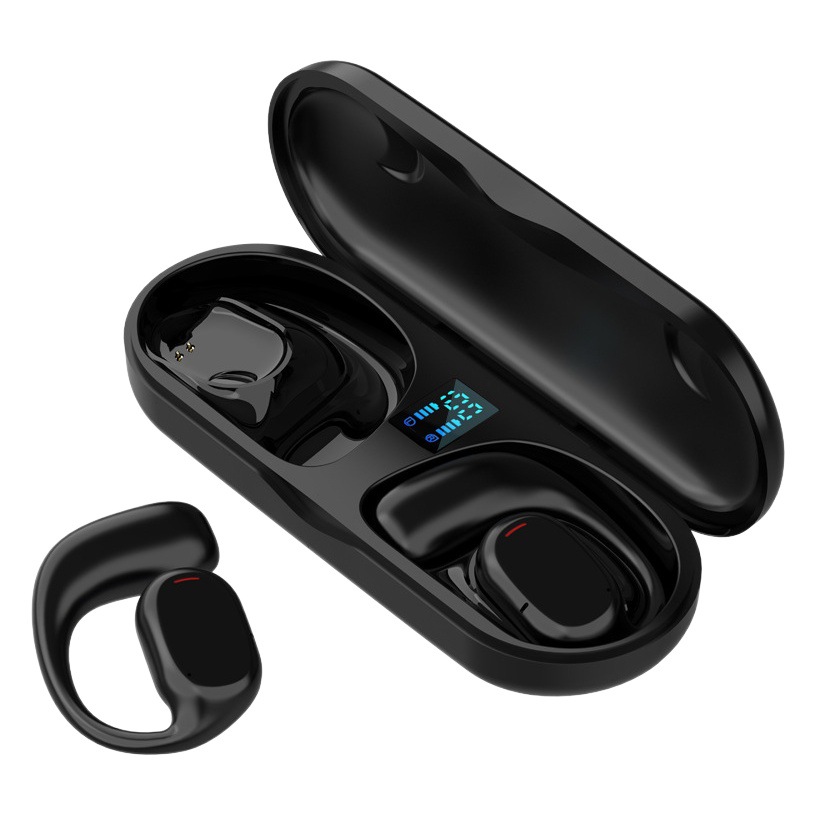 Auriculares inalámbricos montados en el oído La conducción ósea Bluetooth no en la oreja los deportes no pueden ser expulsados de los auriculares Bluetooth de alta calidad de sonido al por mayor