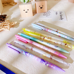 Elementary school students in first and second grade use Sanrio Kuromi cartoon push-type automatic pen push-type 0.5 mechanical pencil