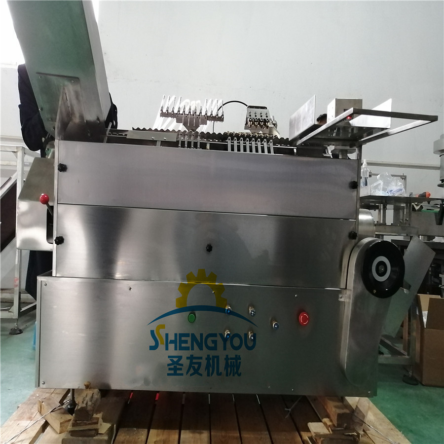 安瓿拉丝封口机 四针水针剂安瓿拉丝灌封机 安瓿精华灌装封口机