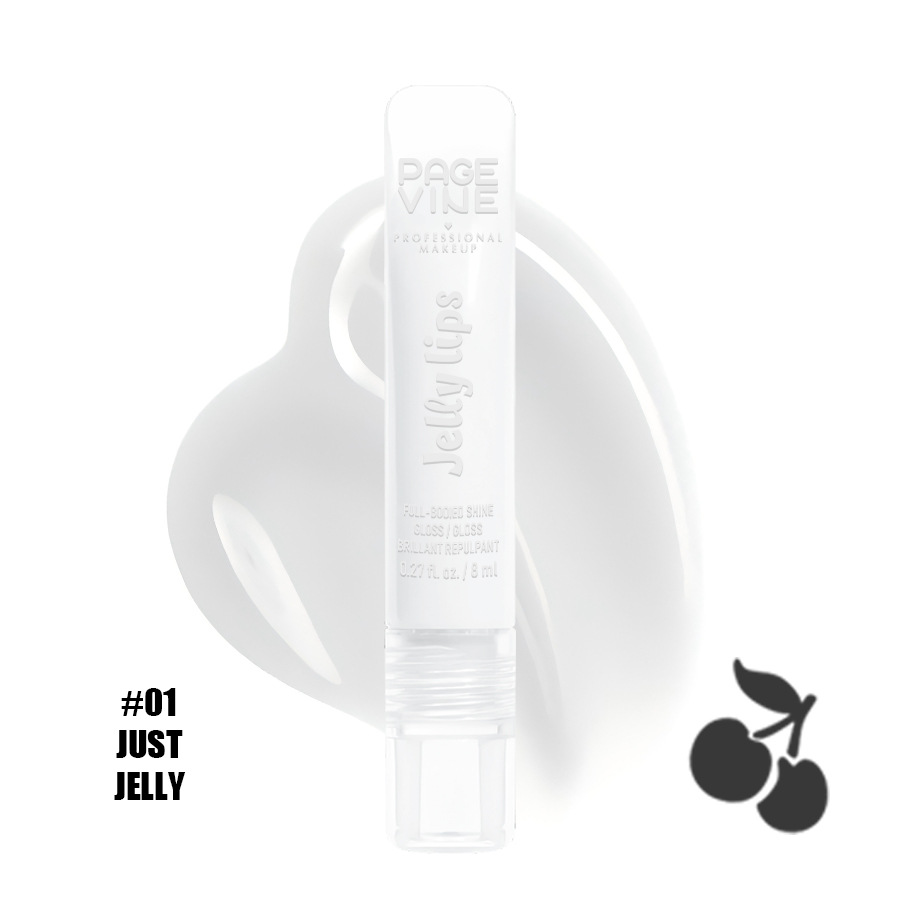 Cross-border PAGE VINE Lip Oil Fruit Lip Oil Hydrating Nutrient Lipstick Lock Water Brilliant Lip Esmalte