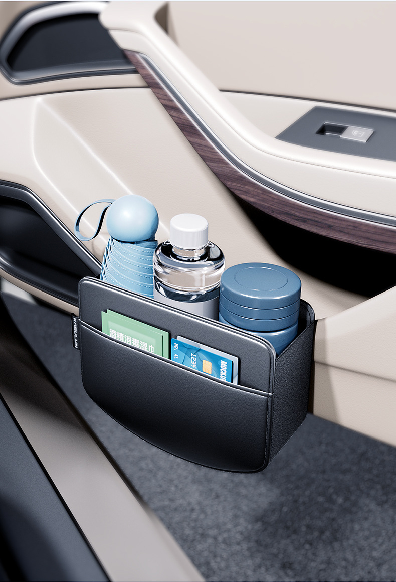 Car Multi-function Door Storage Box Grocery Bag Water Cup Holder Storage Box Storage Bag Car Side Car Interior Supplies