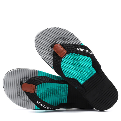 Summer men's flip-flops wholesale men slippers casual flip-flops men's beach shoes outer wear flip-flops