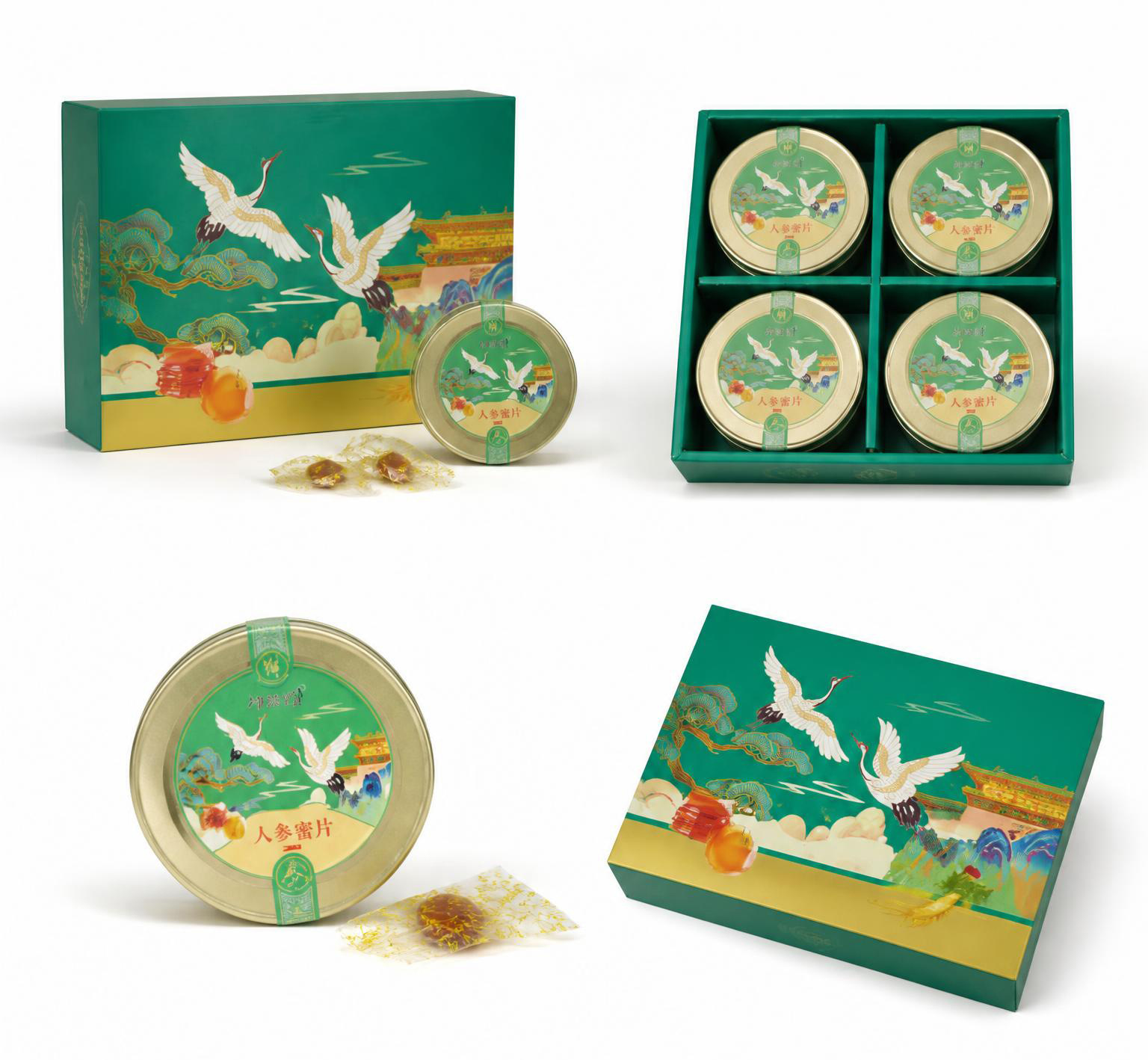 Ready to Eat Ginseng Honey Slices 50g Changbai Mountain Fresh Ginseng Slices preparation