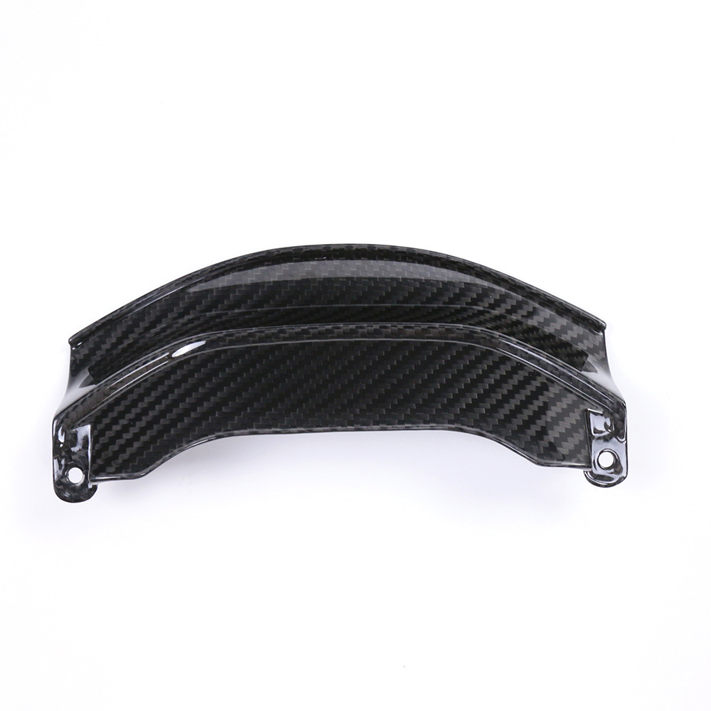 Suitable for CFMOTO spring wind 800NK rhinoceros + motorcycle modified carbon fiber shell rear seat cushion front decorative plate