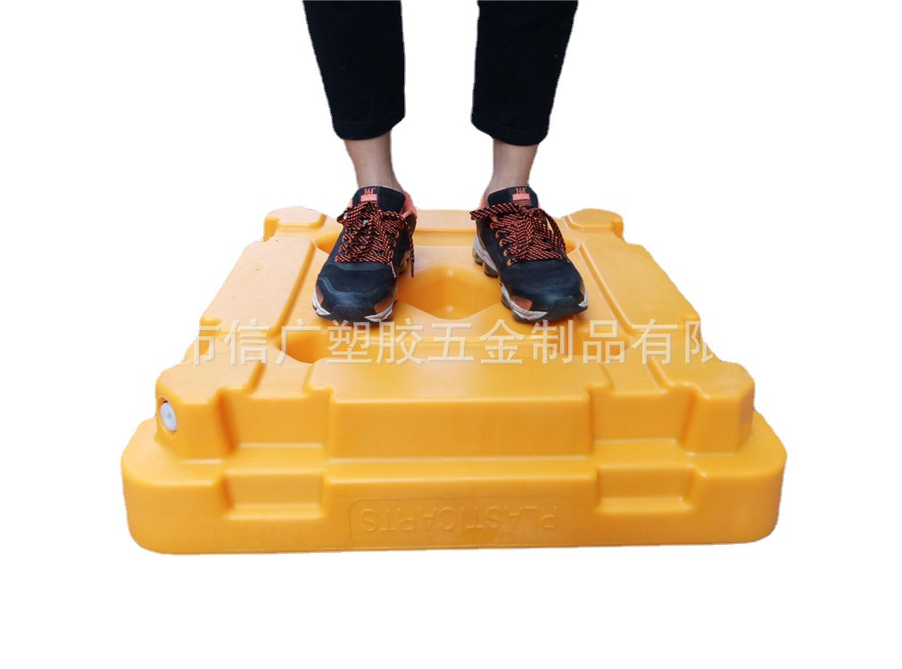 供应深圳工厂高密度聚乙烯吹塑防漏卡板 2桶防盛漏托盘熟料环保级