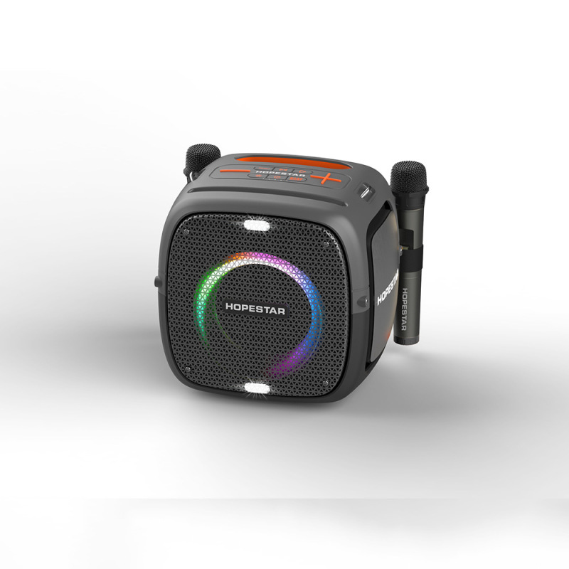Hopestar par one大出力スピーカーのダブルマイクには、スタンド付きの重いサブウーファ屋外オーディオがあります。|undefined