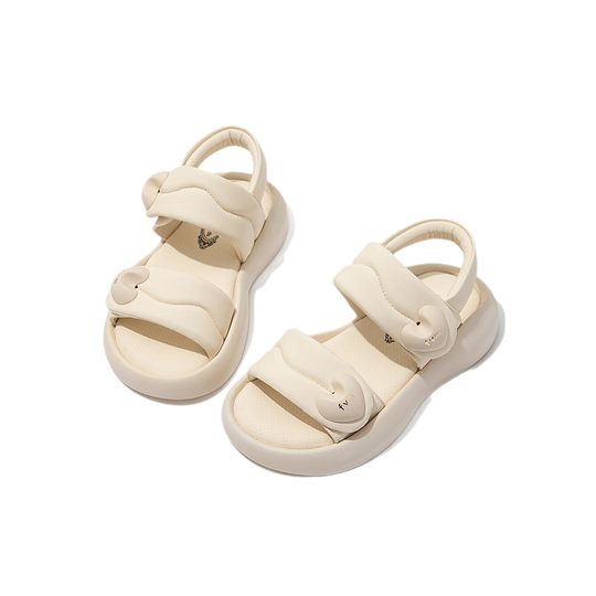 Girls Sandals Children's Jelly Shoes 2025 New Summer Big Children's Summer Shoes Baby Girl Soft Sole Beach Sandals Fashionable