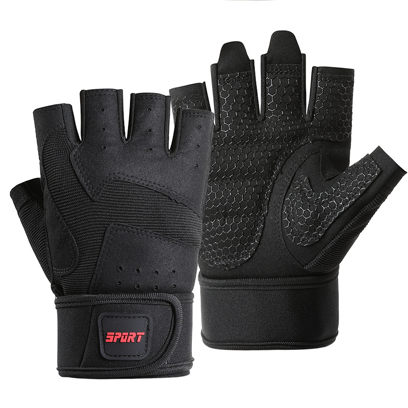 Guantes de fitness al aire libre para hombres y mujeres Guantes deportivos antideslizantes, transpirables y resistentes al desgaste image 7
