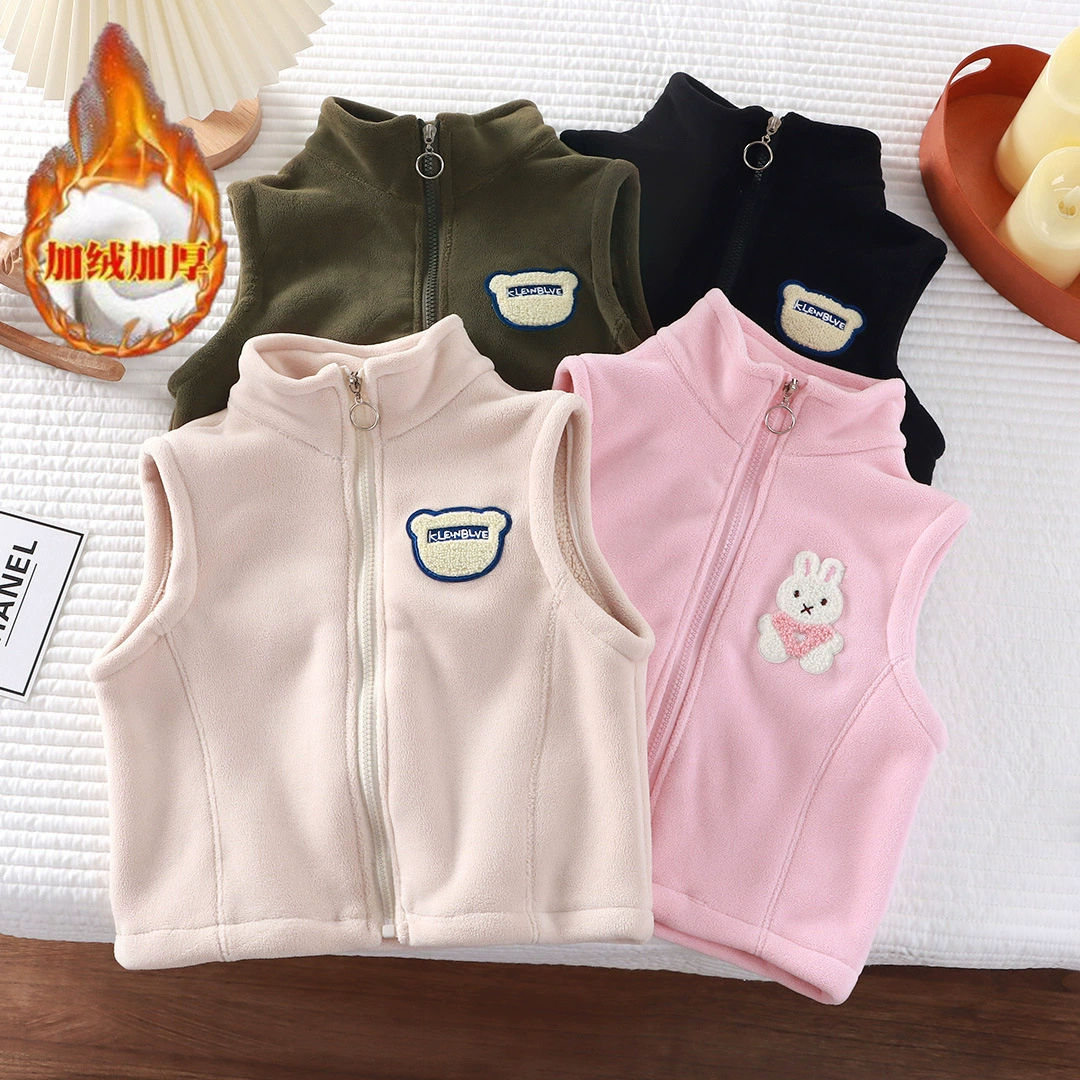 Детские жилеты 2024 Осень и Зима Новые австрийские вельветы