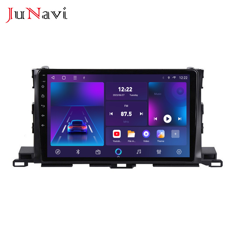 适用于丰田汉兰达15-19款安卓大屏高清液晶显示屏蓝牙无线Carplay