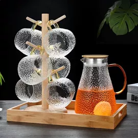 茶壶;冷水壶;玻璃杯