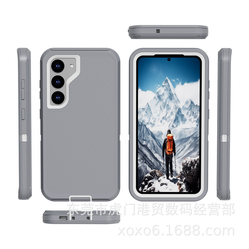 Samsung S23+ に適した落下防止および防塵の落下防止携帯電話ケース 1.5m 落下防止 Samsung S23 保護カバー フルパッケージ|undefined