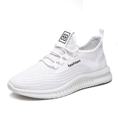 Men's Autumn Trend Slip-on Shoes Korean Style Casual Breathable Sports Shoes Breathable Running Shoes